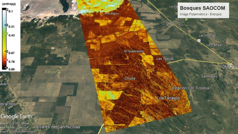 Bosques Saocom Imagen Polarimetrica