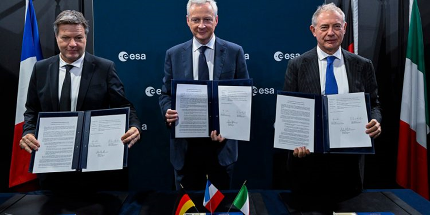 Francia, Alemania e Italia firman un acuerdo para el desarrollo de lanzadores