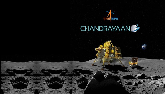 India logra aterrizar en el polo sur de la Luna