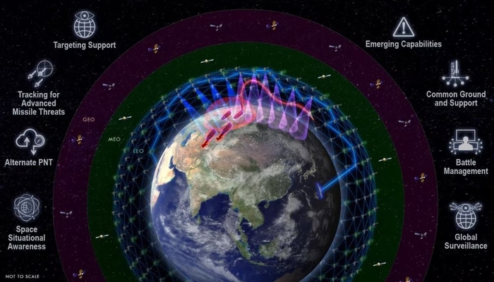 Estados Unidos adjudica contratos para su red satelital de uso militar