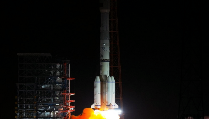 China lanzó un nuevo satélite geoestacionario, ChinaSat-6E