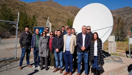 Movistar inaugura antena de Starlink para dar conectividad 4G en una reserva natural argentina